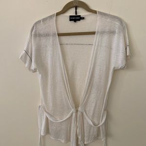 Emporio Armani Sheer Cartigan Size 12